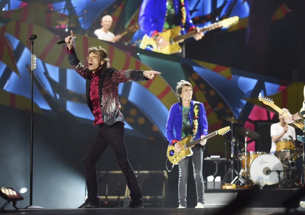 HAVANA, CUBA - MARCH 25:  The Rolling Stones perform on stage during The Rolling Stones concert at Ciudad Deportiva on March 25, 2016 in Havana, Cuba.   Pic. Credit: Dave J Hogan